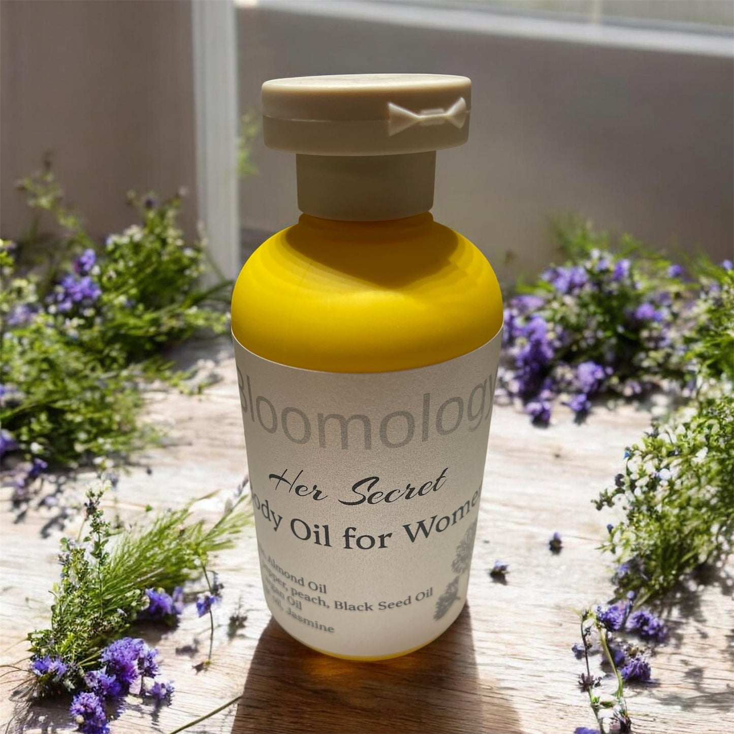 Her Secret body oil 8oz