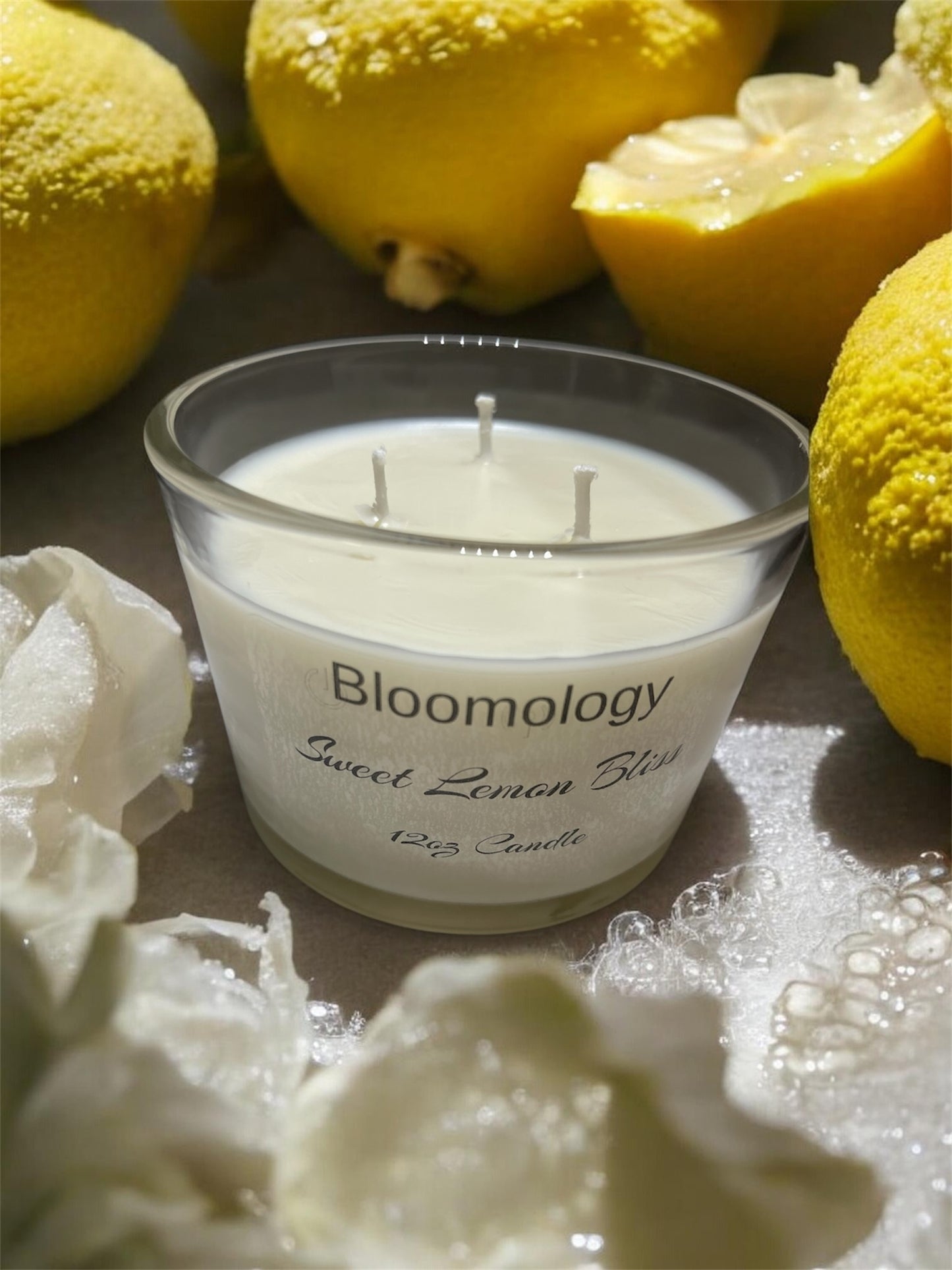 Sweet Lemon Bliss 3 wick candle (12oz)