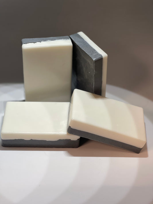 Charcoal Shea Butter Facial Soap Bar