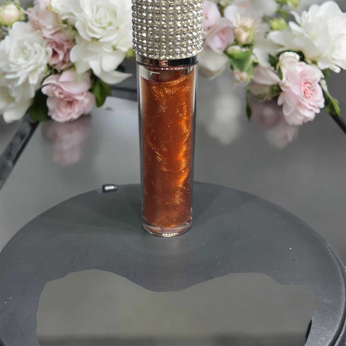 Gloss Boss lip-gloss (nude rose gold)