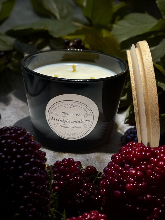 Midnight Wildberry 3 wick candle (12oz)
