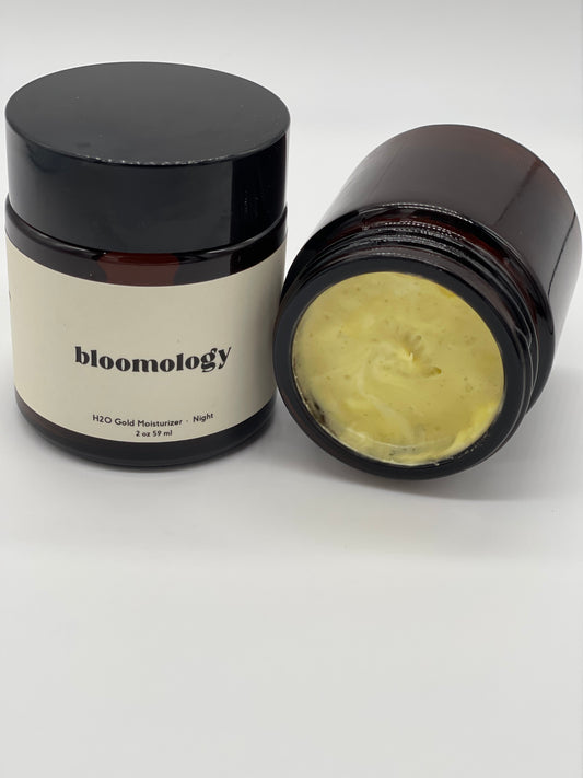 Bloomology H2O Gold Night Moisturizer 2.59oz